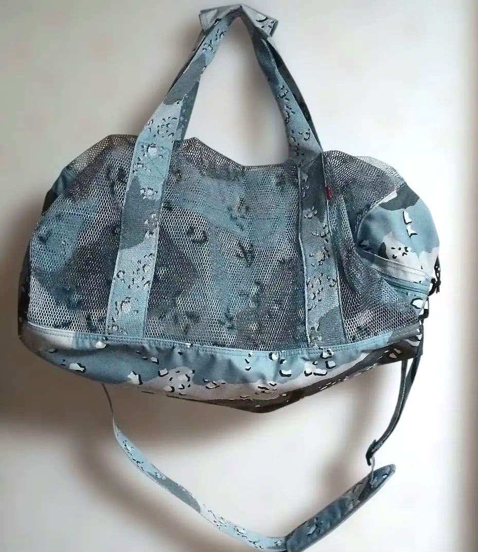 【Supreme】20SS Big Duffle Bag Blue Camo