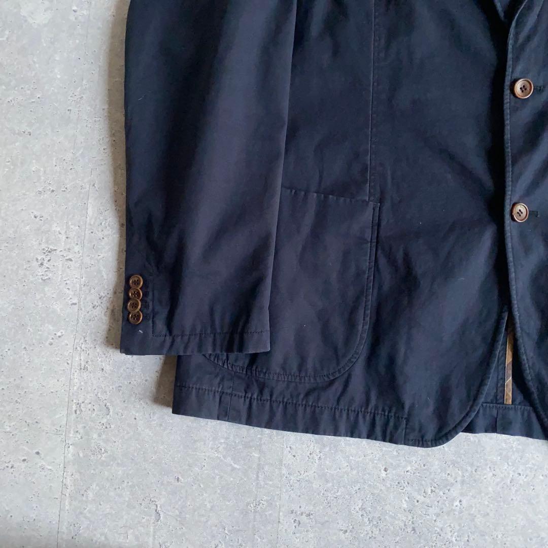 古着 BARBOUR コットンジャケット ブレザー オーバーサイズ