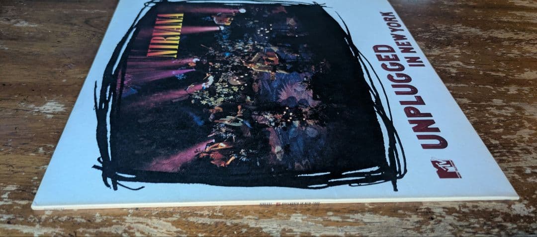 【希少US盤】Nirvana MTV Unplugged LPレコード
