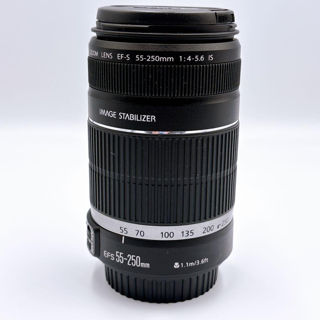 美品【Canon】 EF-S 55-250mm F4-5.6 手ぶれ補正 望遠