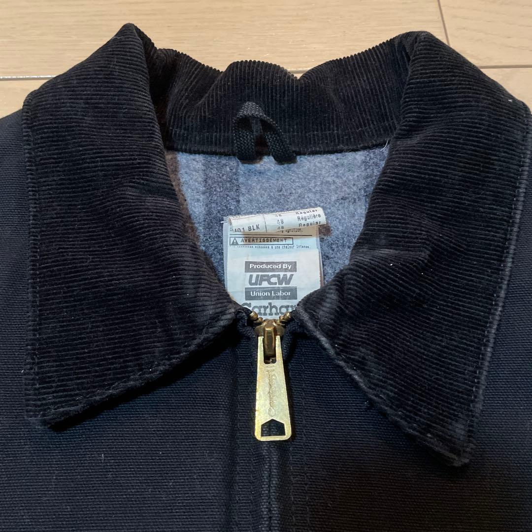 Carhartt Detroit Jacket Black USA製