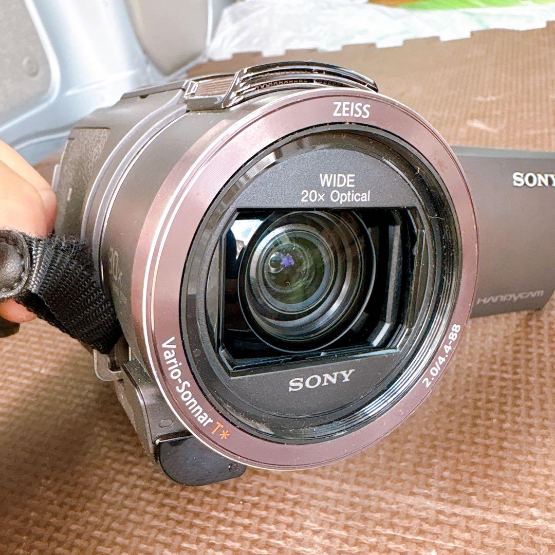 SONY HANDYCAM FDR-AX45 ブラウン 4K Wi-Fi対応