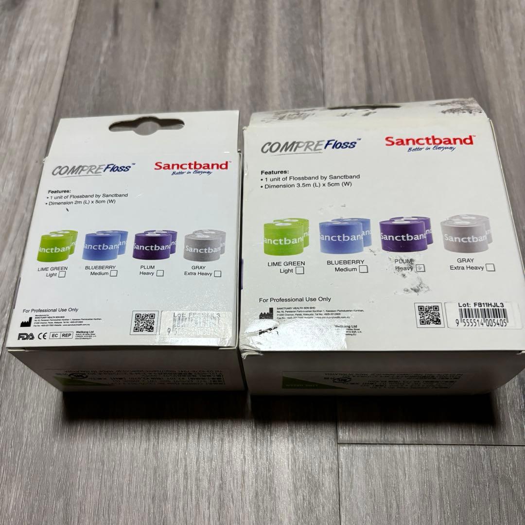 送料込　COMPREFLOSS 2インチ フロスバンド　2m 3.5m セット