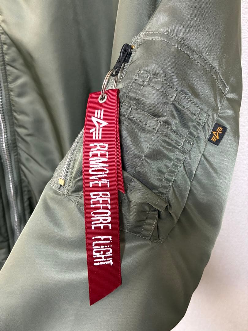 【美品】ALPHA INDUSTRIES MA-1 フライトジャケット
