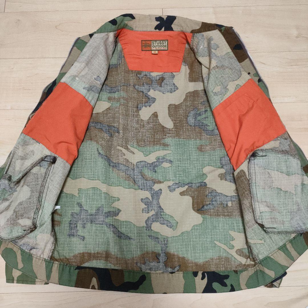 D*y様 90s 00s Stussy Outdoor ステューシー　M カモフ