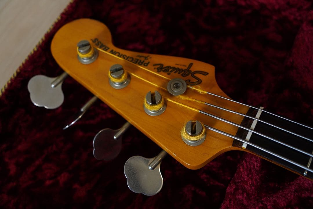 柿*彦様 Squier Precision Bass ブラック JVシリアル