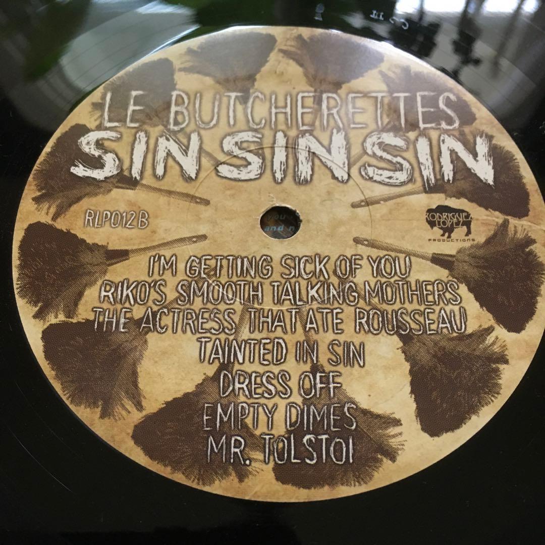 LP☆LE BUTCHERETTES / SIN SIN SIN /garage