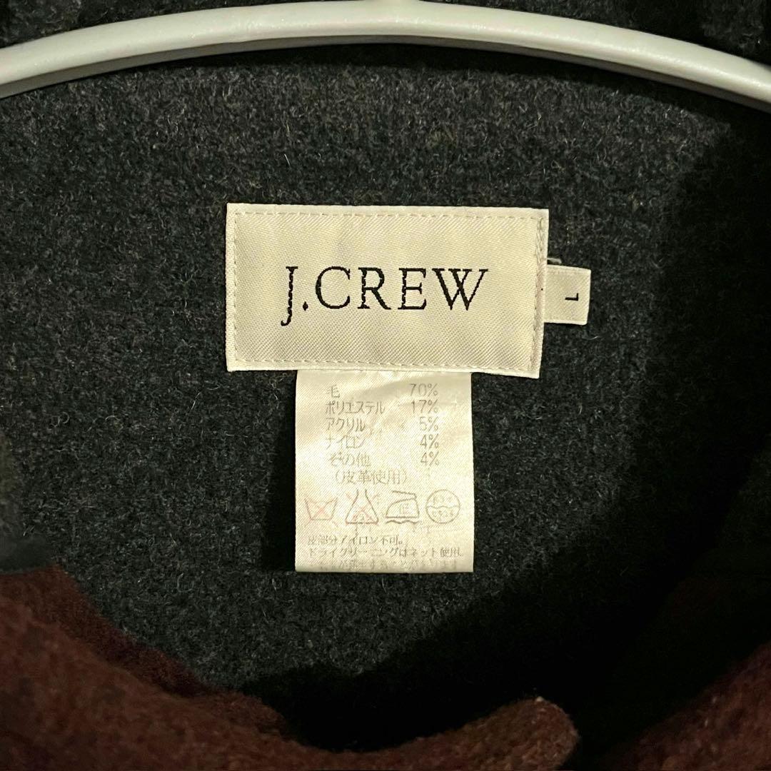 90s 希少カラー J.CREW ジェイクルー ダッフルコート ウール ロング丈