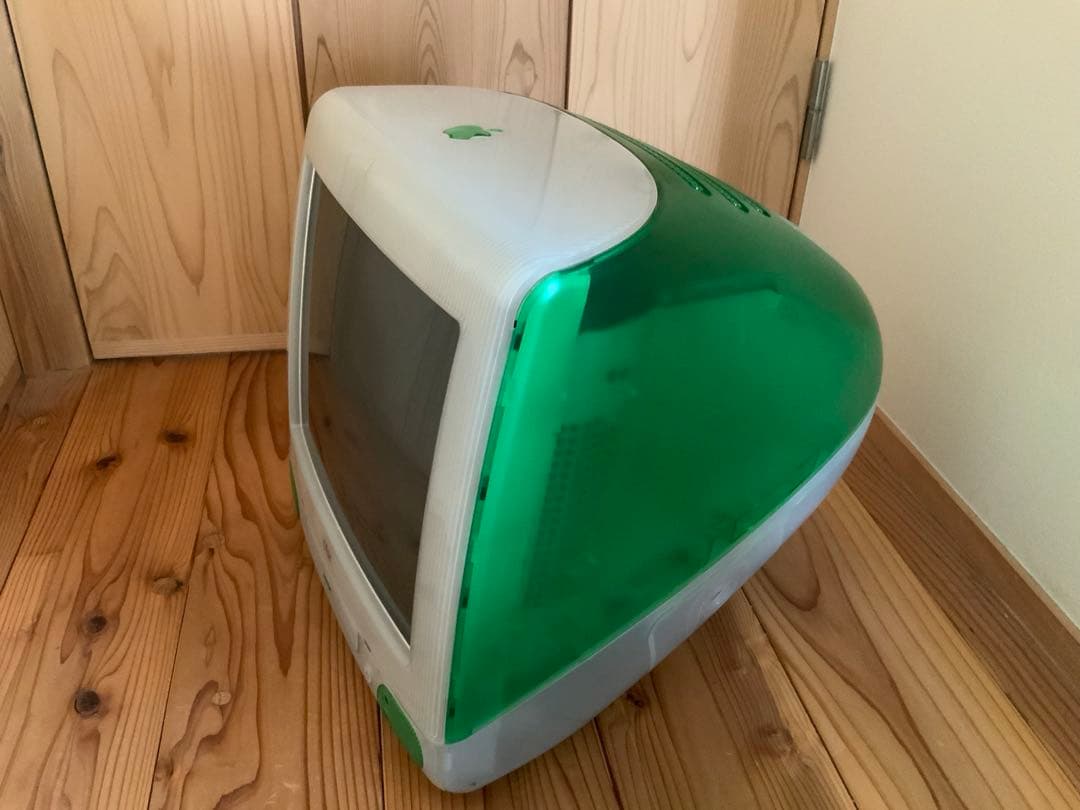 Apple iMac 初期型 スケルトンライム　ジャンク