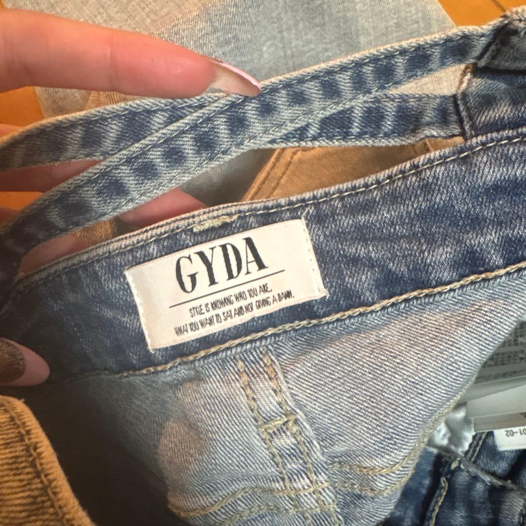 専用♥GYDA ハイウエストウエストクロススキニー S