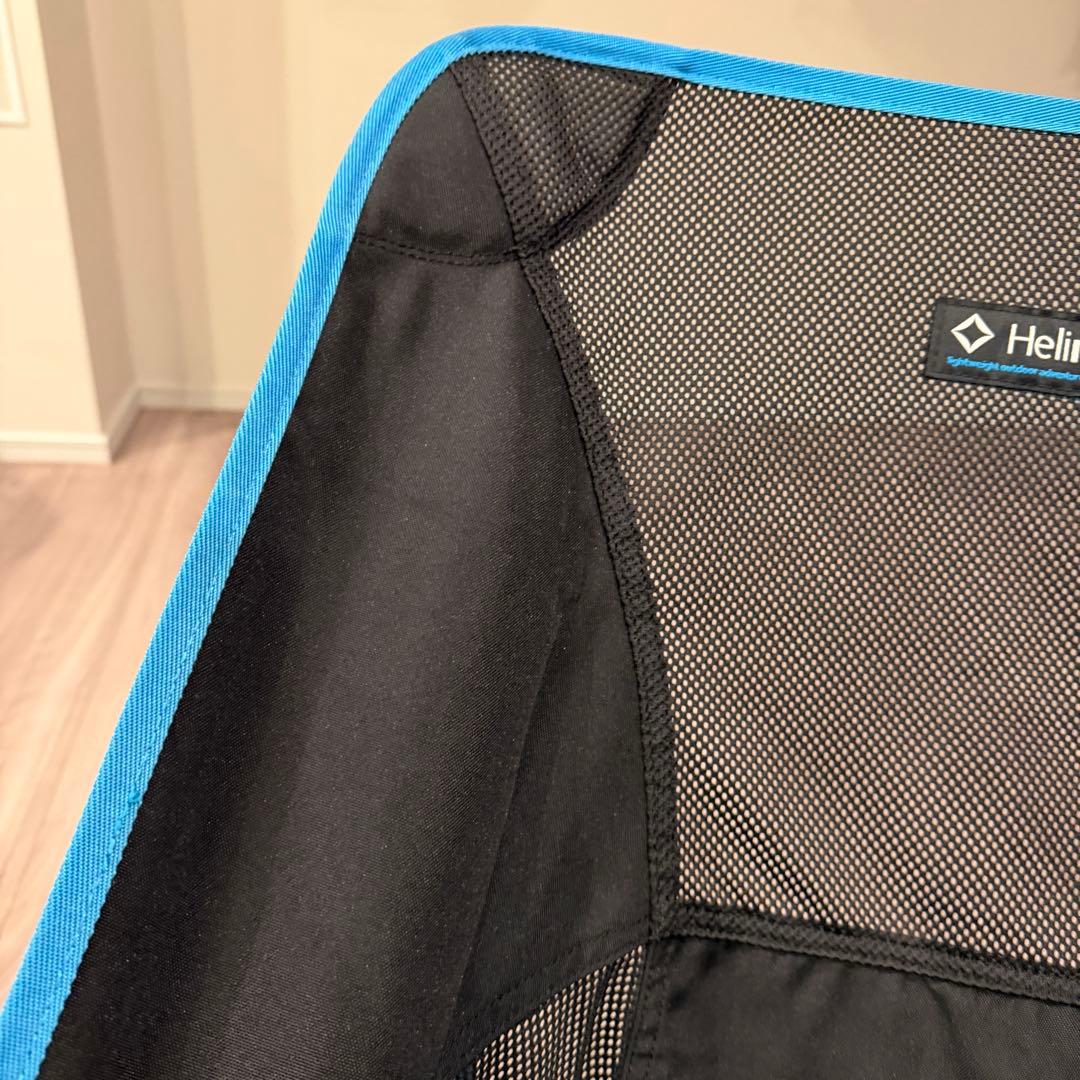 Helinox ヘリノックス チェアワン　ブラックブルー　専用ケースなし・欠品