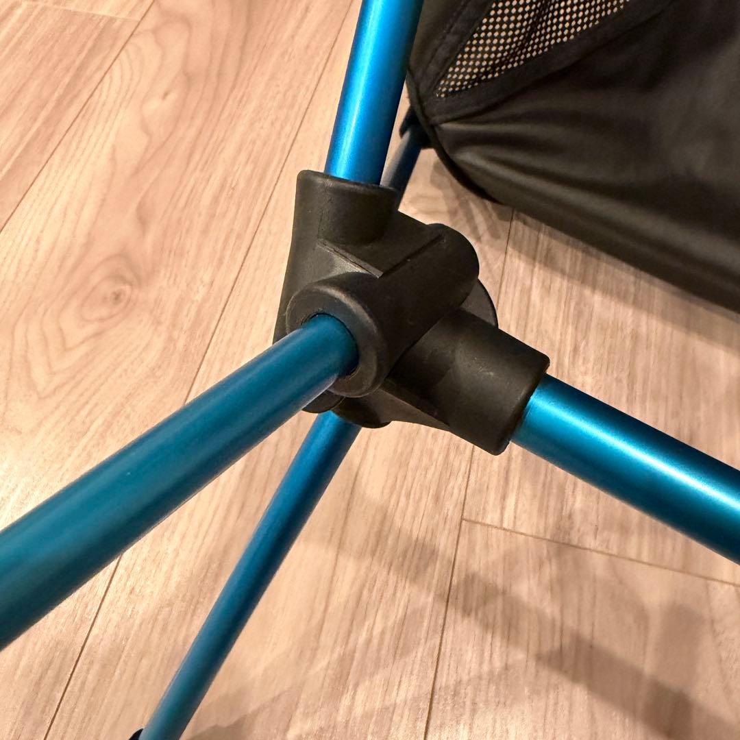 Helinox ヘリノックス チェアワン　ブラックブルー　専用ケースなし・欠品