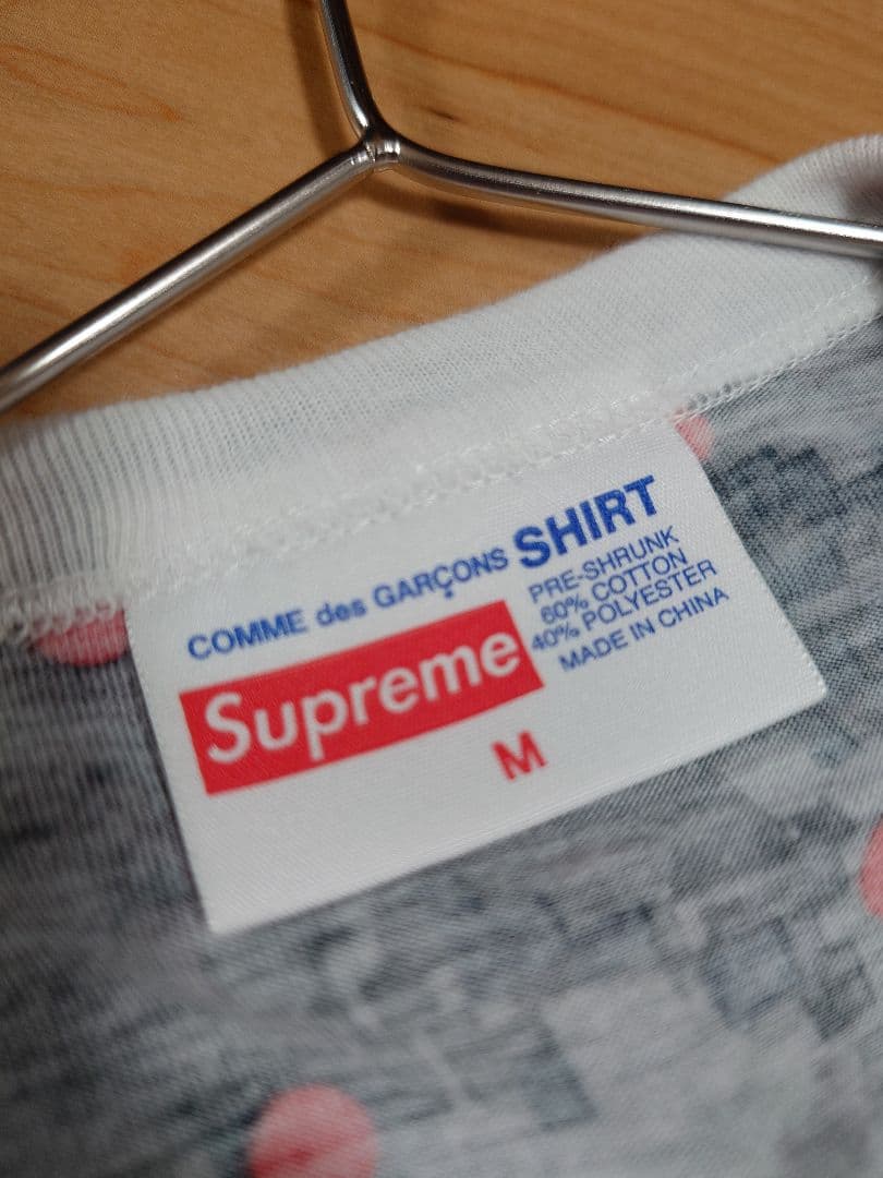 Supreme/ギャルソン/反転 ボックスロゴ/ Tシャツ/13ss/サイズM
