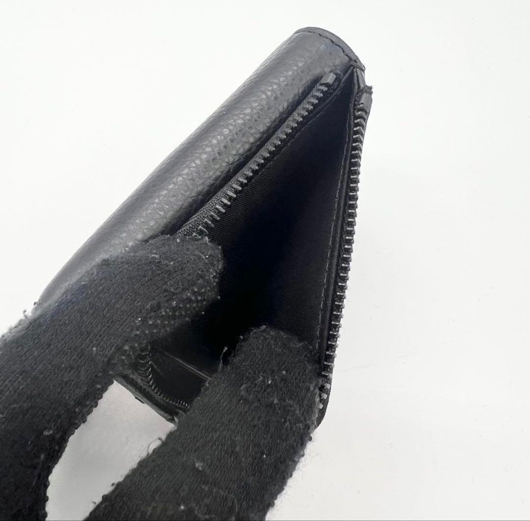 あ*ん様 新品未使用✨DIESEL　三つ折り財布　ミニサイフ　レザー　ブラック