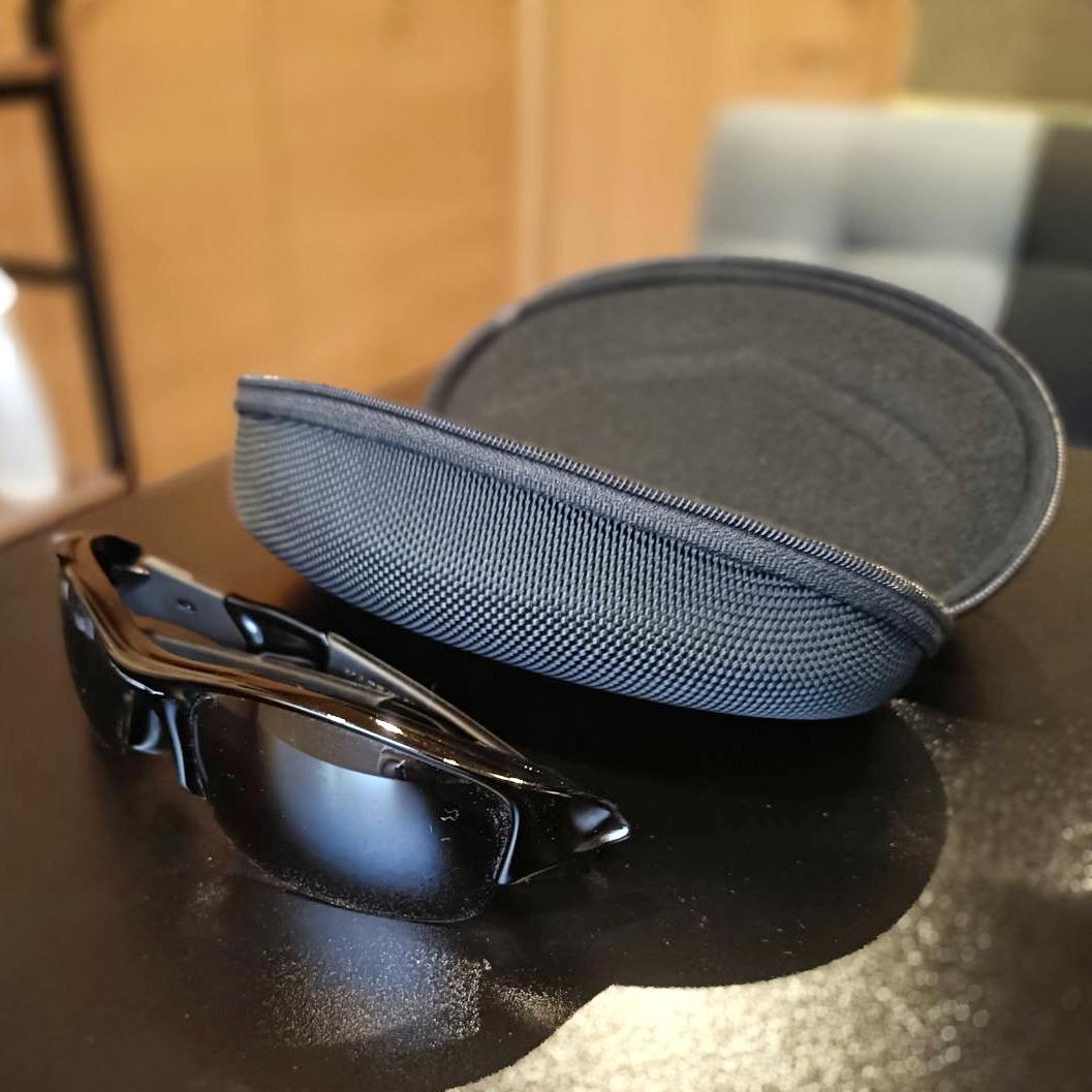 Oakley フラックジャケット サングラス ケース付き