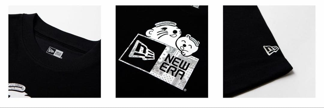 草加健康センター×ニューエラ コラボTシャツ第二弾 ペイズリー柄 サイズL