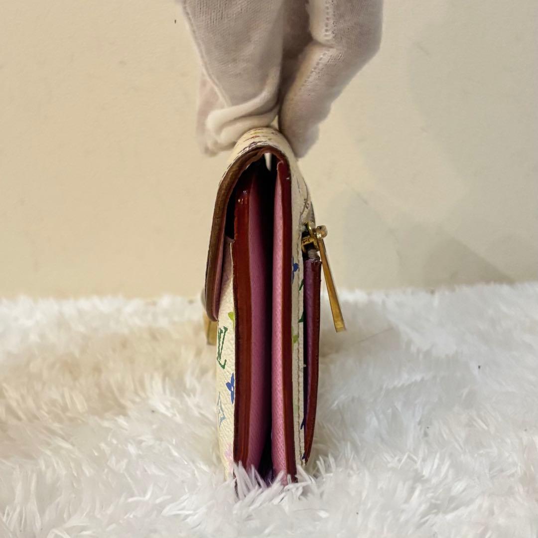 Louis Vuitton モノグラム・マルチカラー 三つ折り財布 M93736
