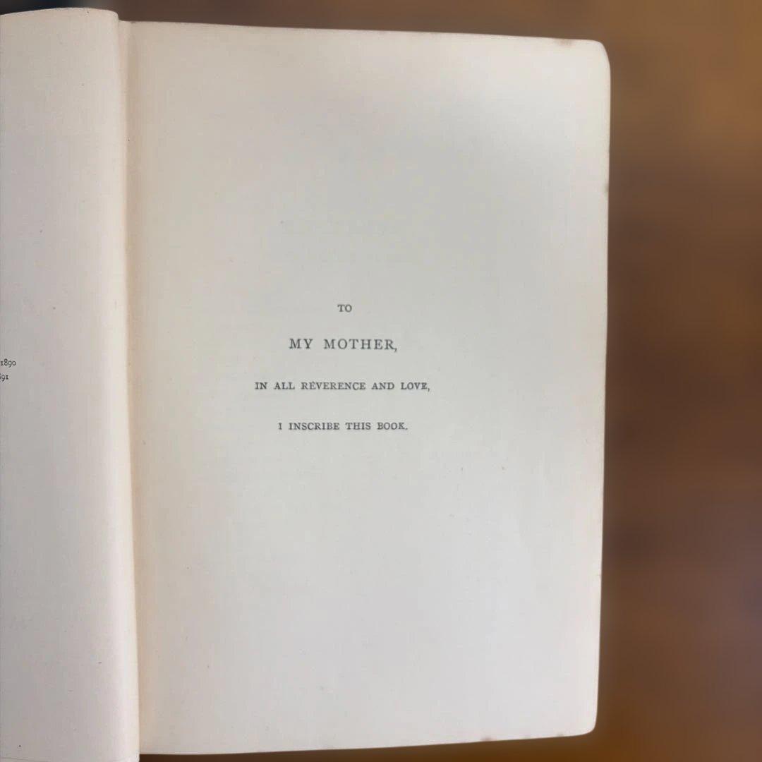 洋書 Poems - Christina G Rossetti 1891Vintage