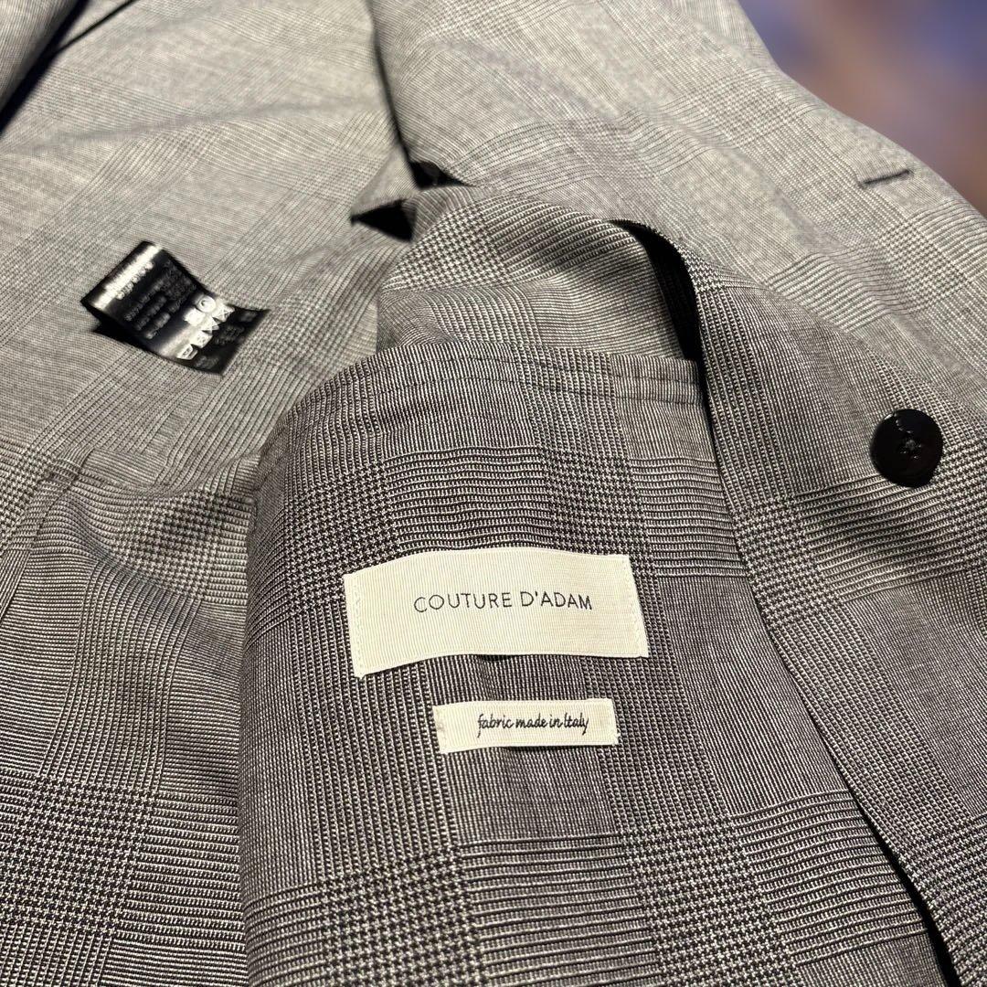 COUTURED'ADAM グレンチェックダブルジャケット二宮こずえさん着用