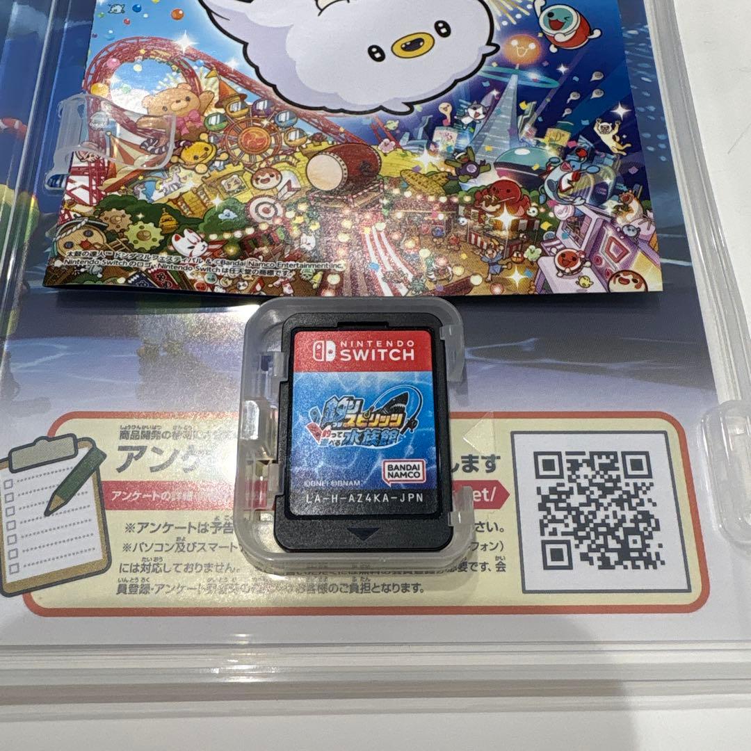 釣りスピリッツ　釣って遊べる水族館　ソフト＆専用コントローラー　Switch