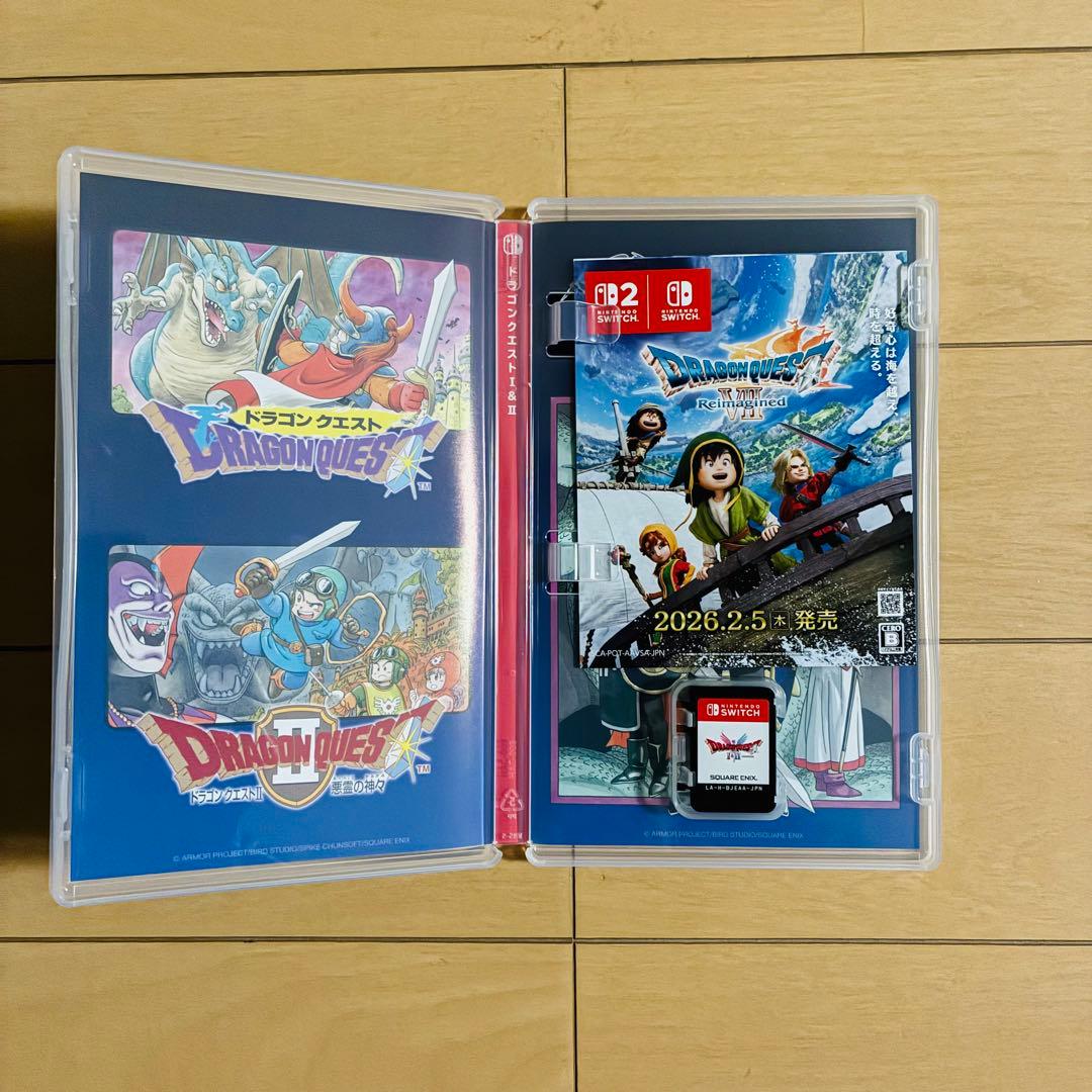 ◾️24時間発送　Switch ドラゴンクエスト1&2