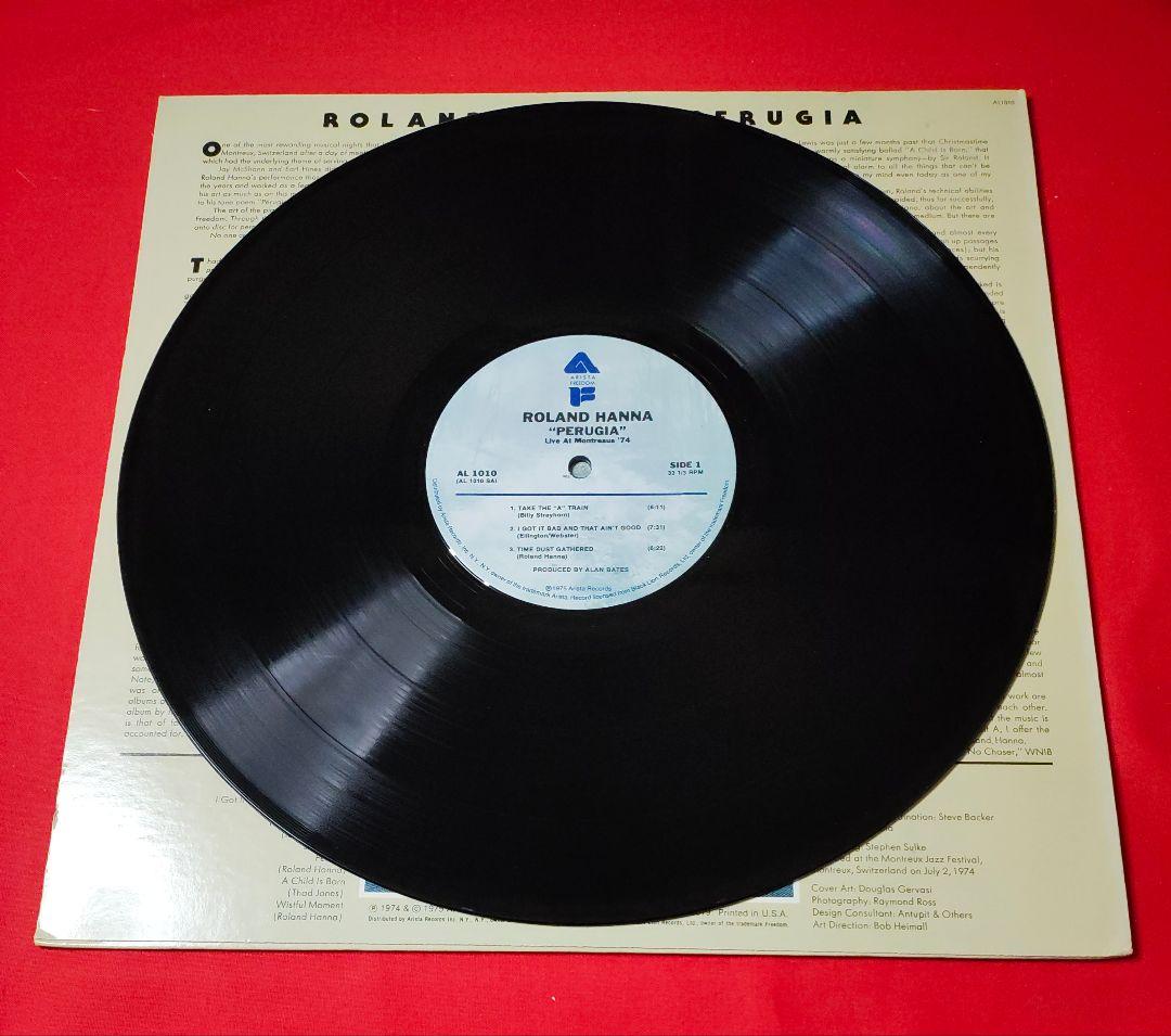 Roland Hanna / Perugia★状態の良いレア盤★オススメ品です！