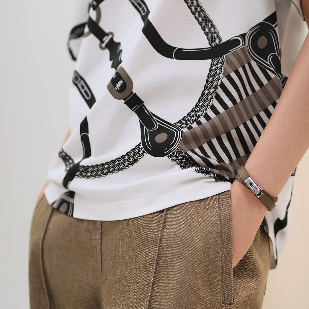 新品未使用 HERMES エルメス マキシTシャツ コーチング・リミックス 38