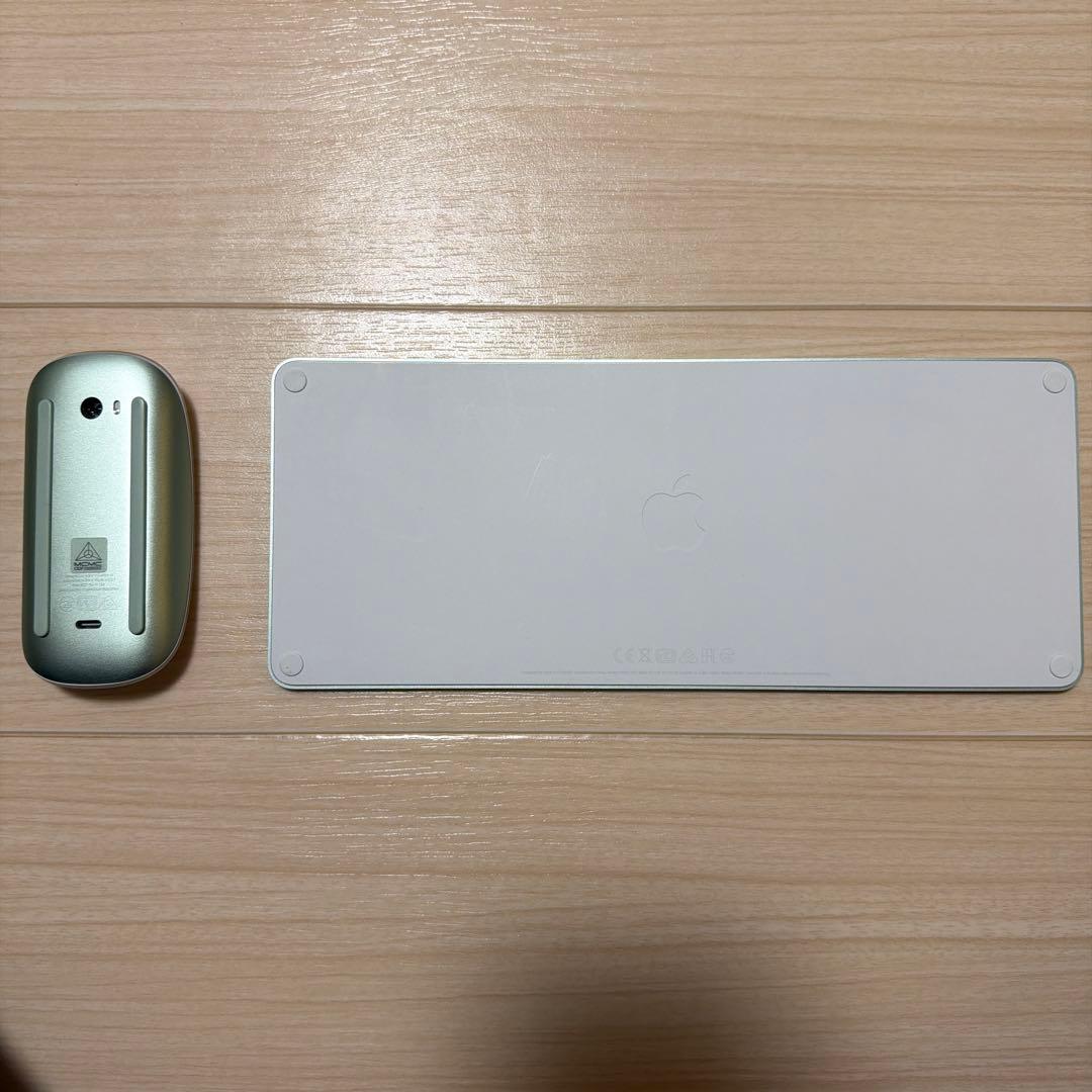 【ほぼ新品】iMac M4チップ 16GB／256GB グリーン