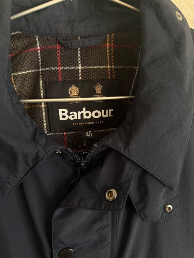 ジャケット・アウター Barbour SHOWERPROOF JACKET Navy, Large