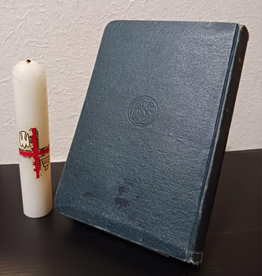 大正9年 英和対照 新約全書 1920年 英国聖書協会 神戸刊 行書き込み有