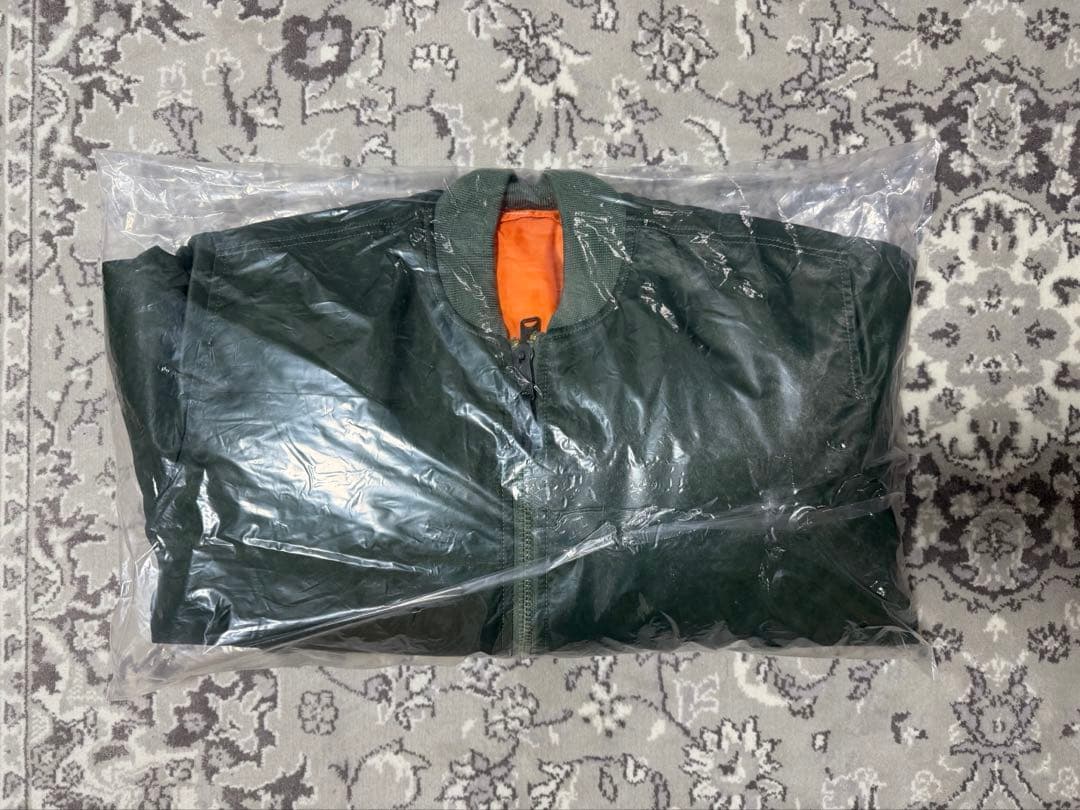 シ*ン様 【新品】ALPHA INDUSTRIES別注 ウォッシュ加工 MA-1