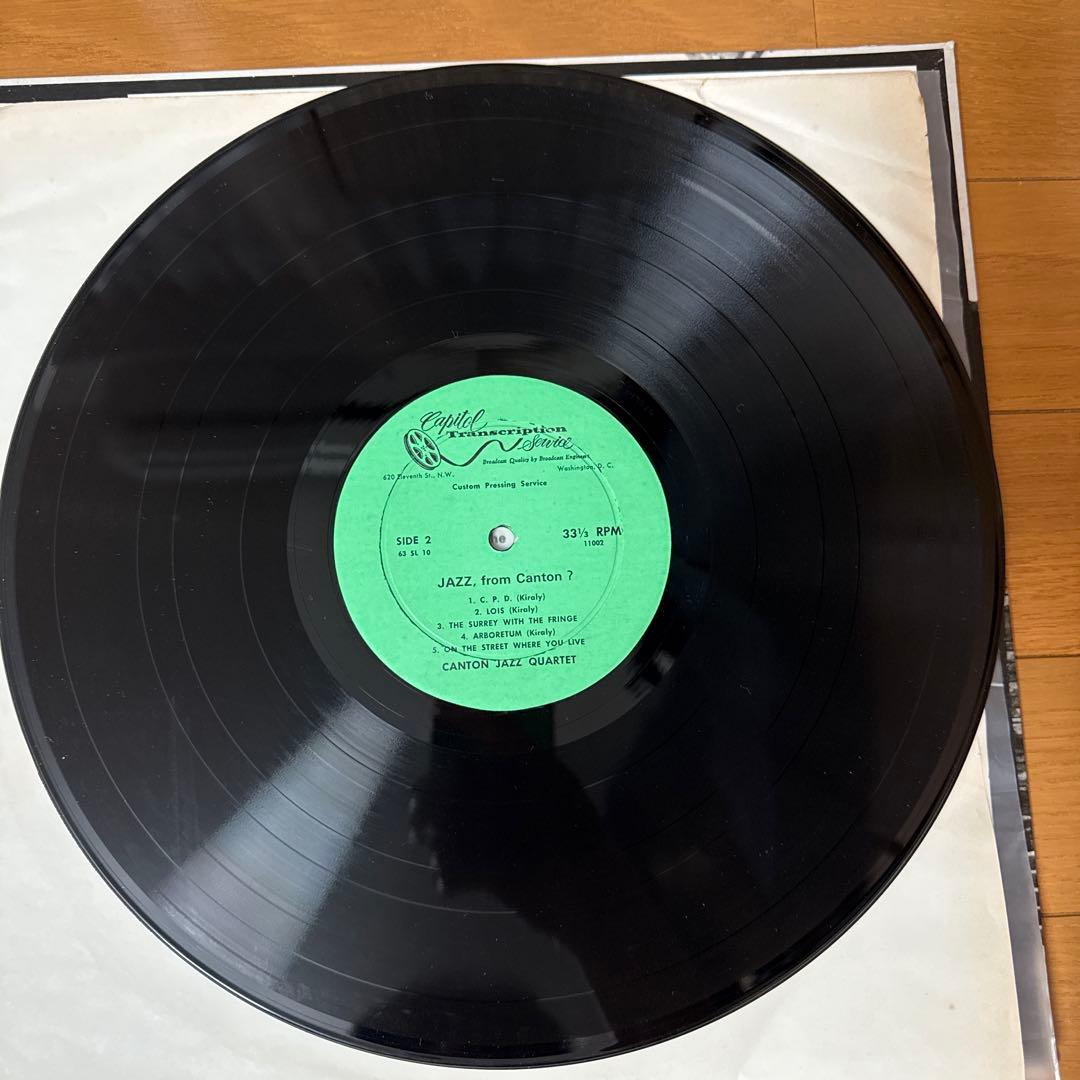 CANTON JAZZ ジャズ オリジナル盤 希少盤 レア レコード ワンホーン