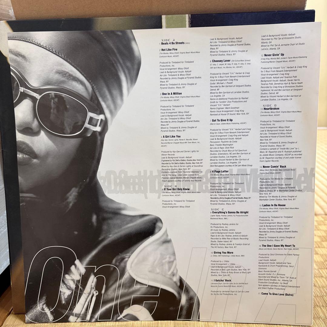 Aaliyah \"One in a Million \" レコード