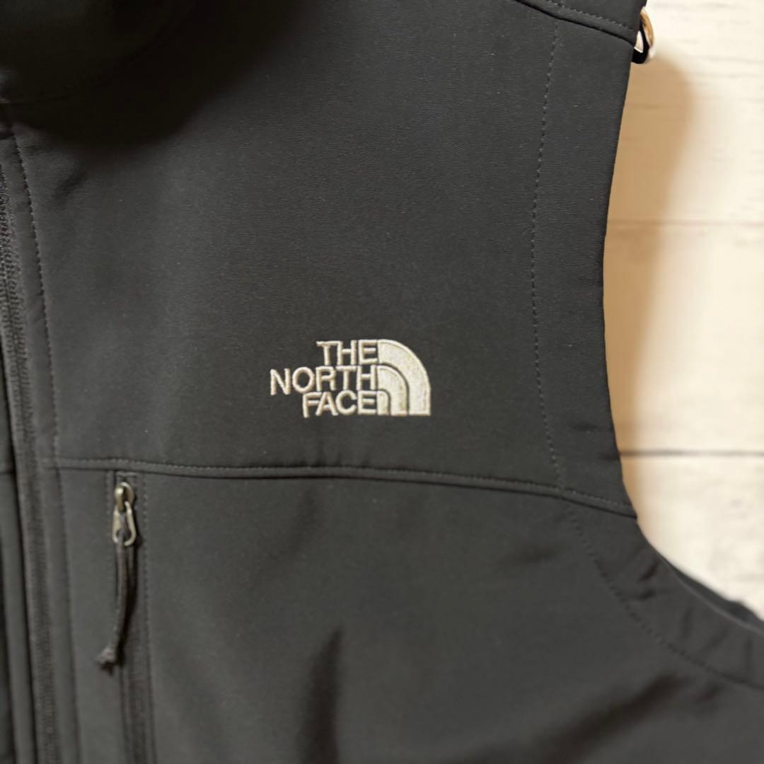THE NORTH FACE ソフトシェル メンズ L ブラック ベスト