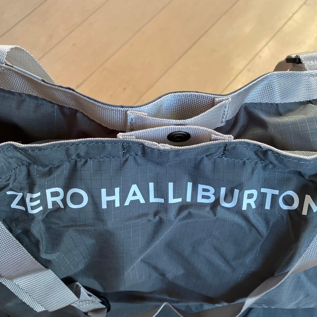 新品未使用品ZERO HALLIBURTON トートバッグ　グレー