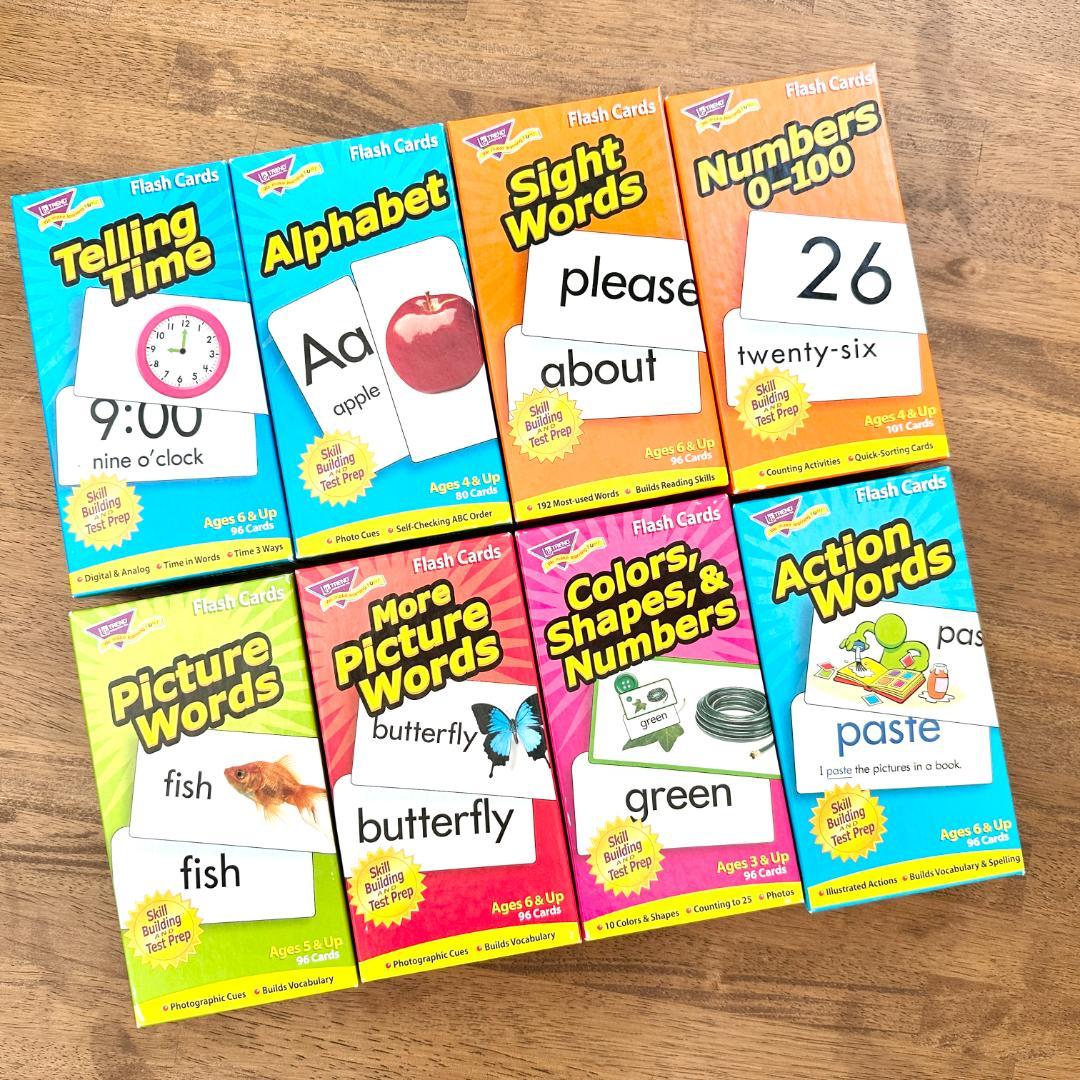 【まとめ売り】英単語フラッシュカードセット 8個
