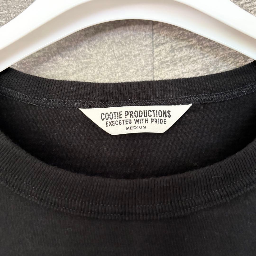 トップス COOTIE PRODUCTIONS LOGO PRINT TEE Msize