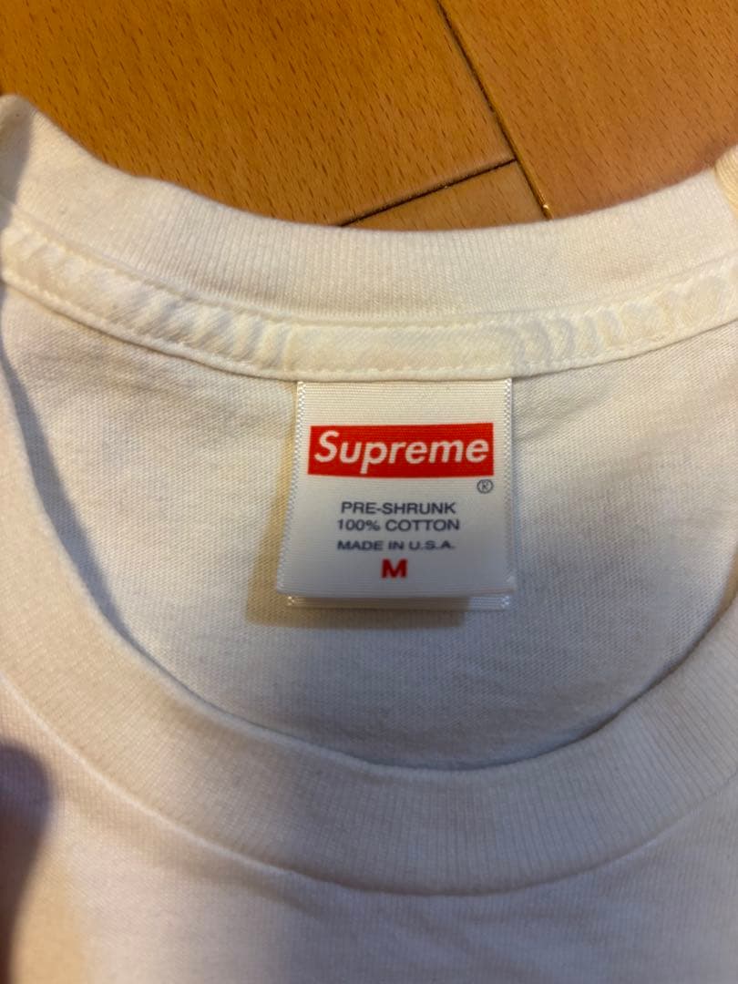 マツオカsupreme box logo tee 23fw white