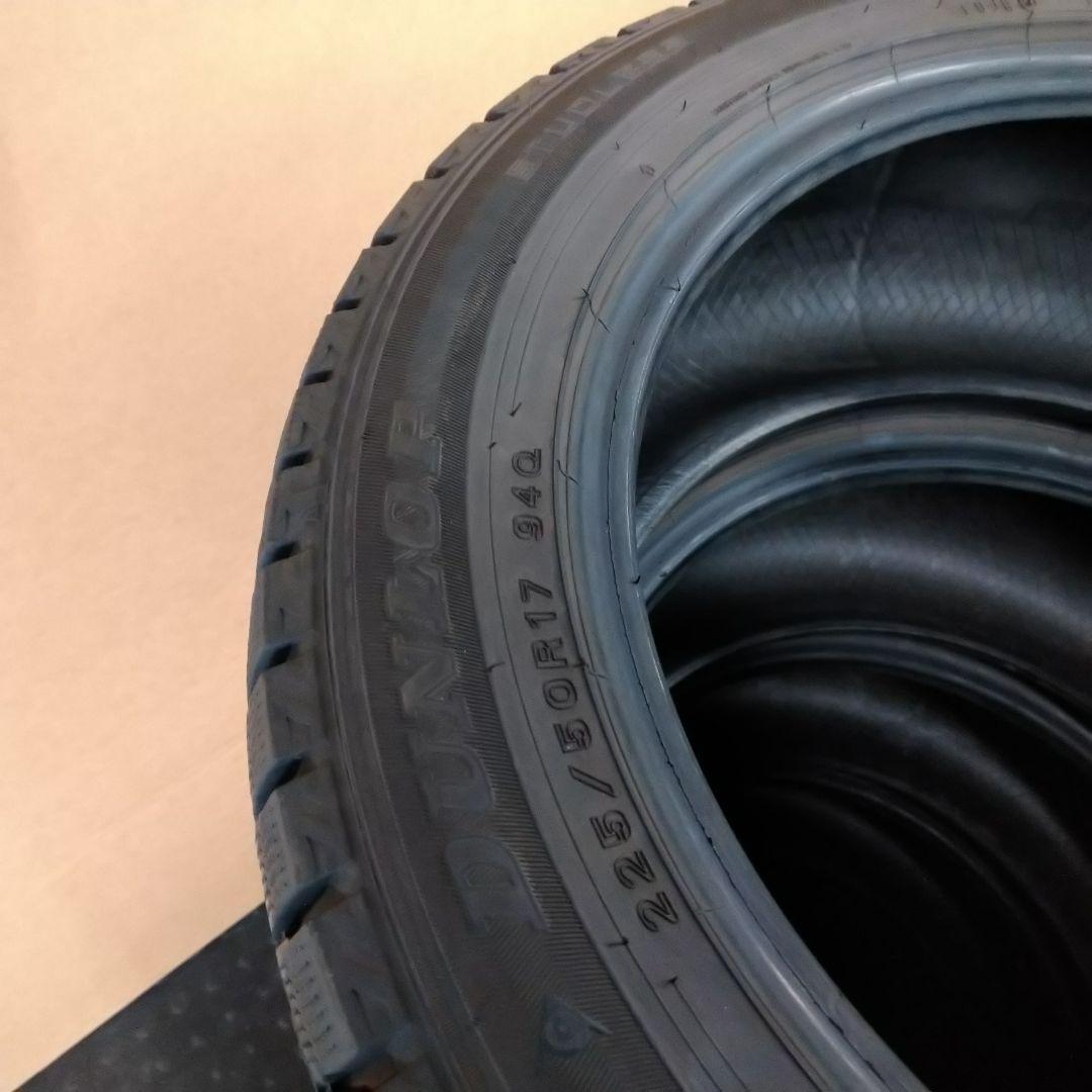 ★225/50R17 ダンロップ ウインターマックス WM02 2022年製4本