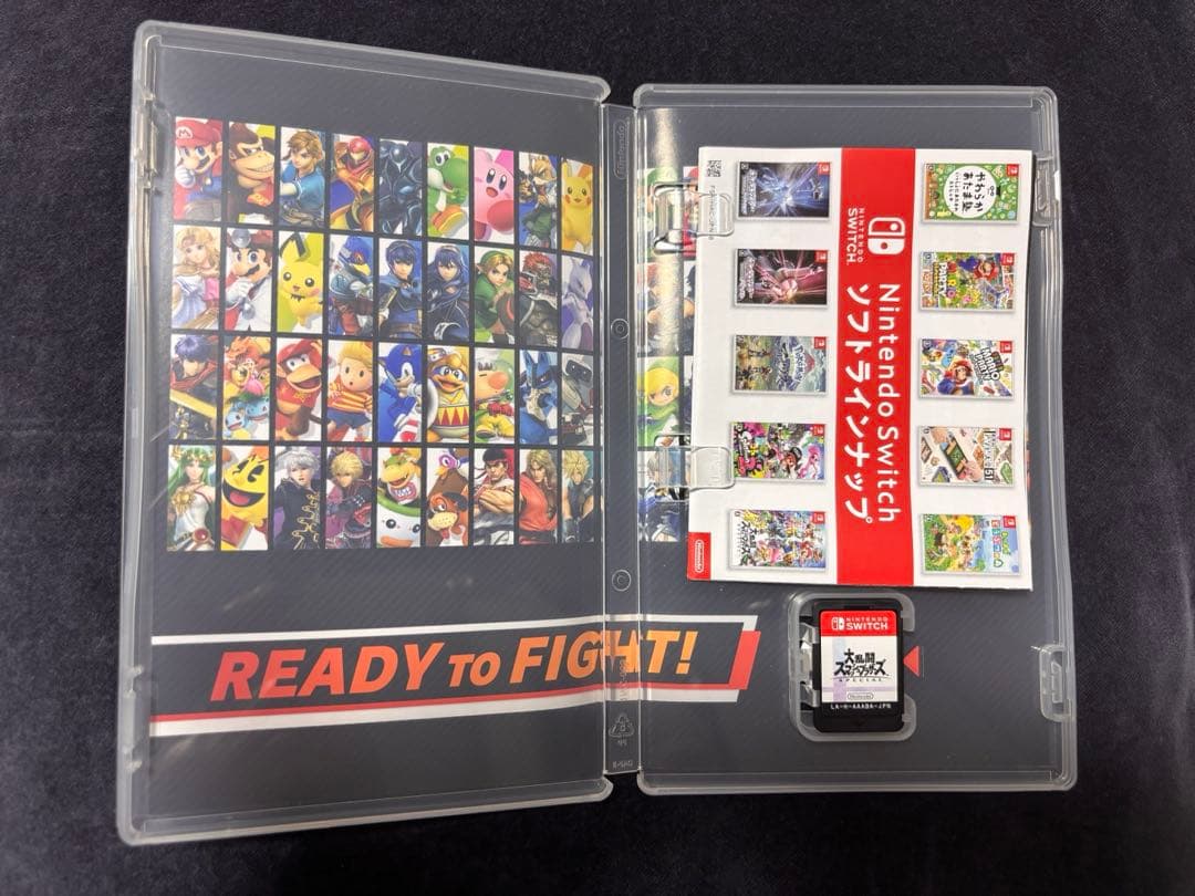 美品 Switch本体 箱あり スマブラ マリオカート付き 動作確認済