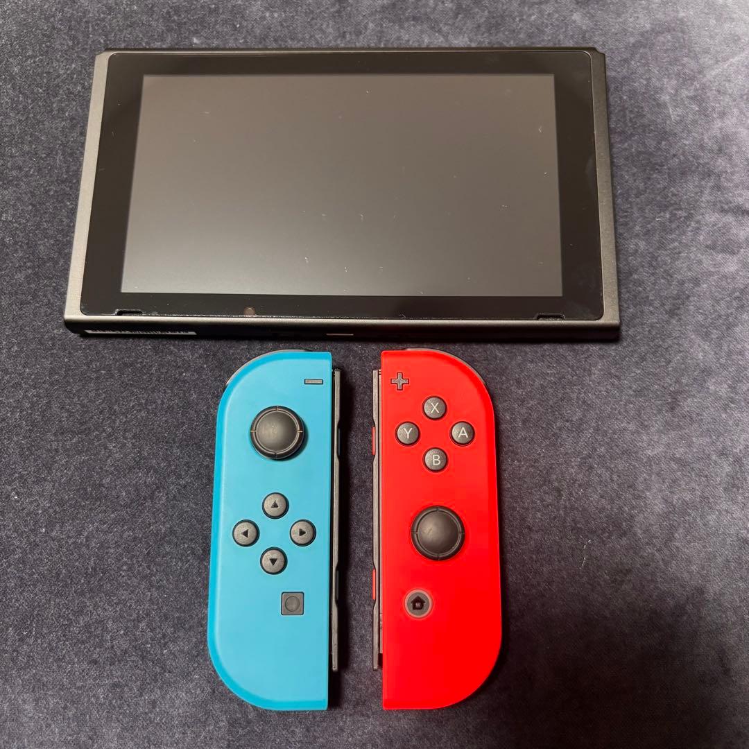 美品 Switch本体 箱あり スマブラ マリオカート付き 動作確認済