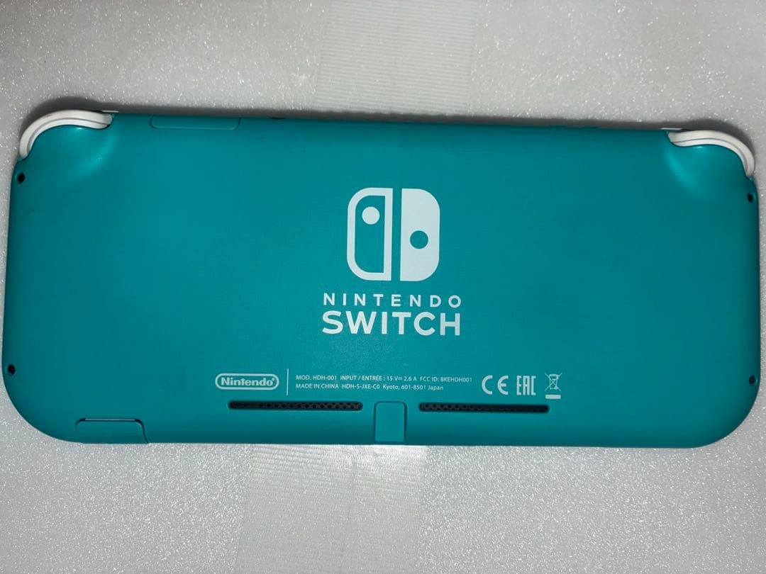 ☆中古品☆ Switch Lite ターコイズ 本体+アダプター+箱