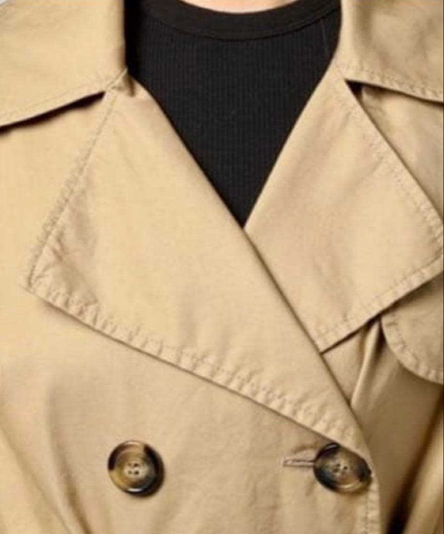 CELERI LONG TRENCH COAT deuxieme ベージュ