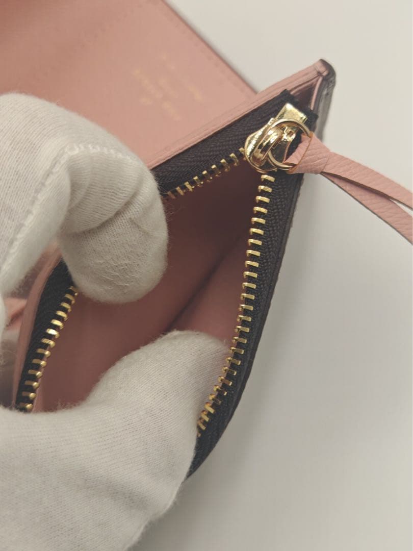 LOUIS VUITTON サラ ウォレット モノグラム 三つ折財布 中古美品