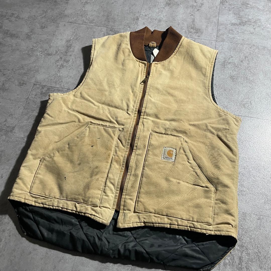 f*i様 80-90s 星タグ USA製 carhartt ブラウン ベスト X