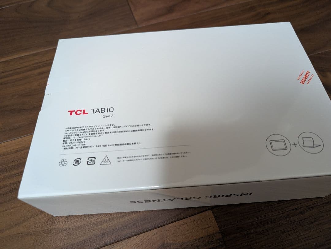 新品未開封！TCL TAB10 Gen2 10.4インチ タブレット