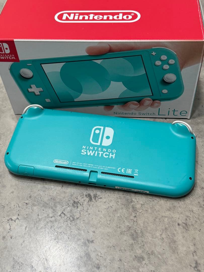 d*9様 Nintendo Switch Lite ターコイズ 本体 ジャンク品