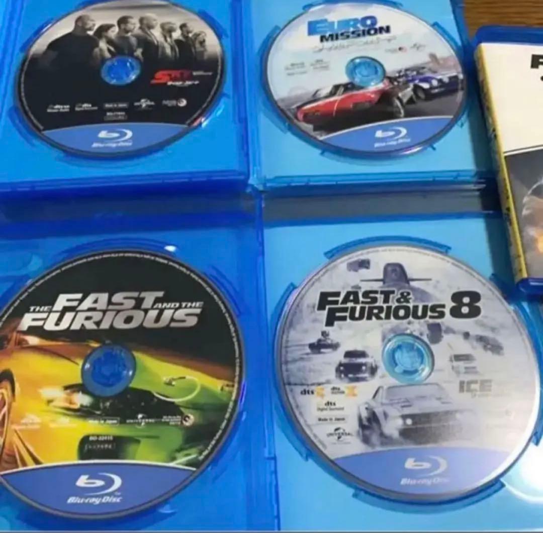 Blu-ray！吹き替えありワイルド・スピード ユーロ・ミッションほか。全9作品