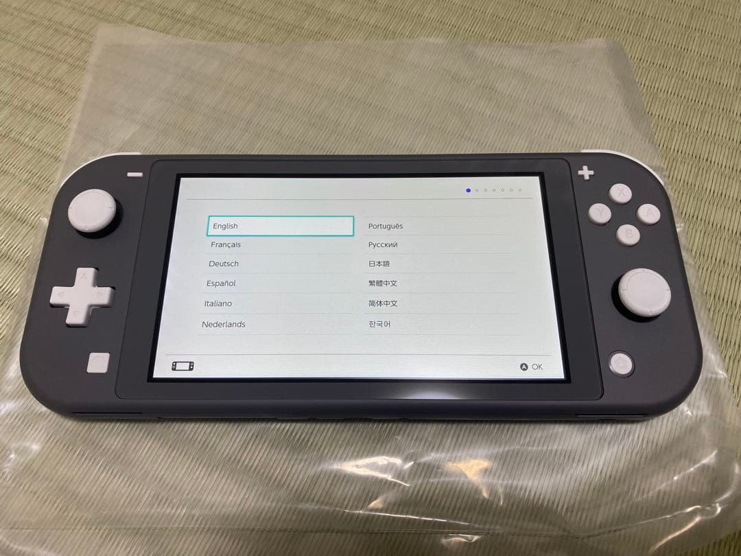 【新品】【未使用】Nintendo Switch Lite グレー