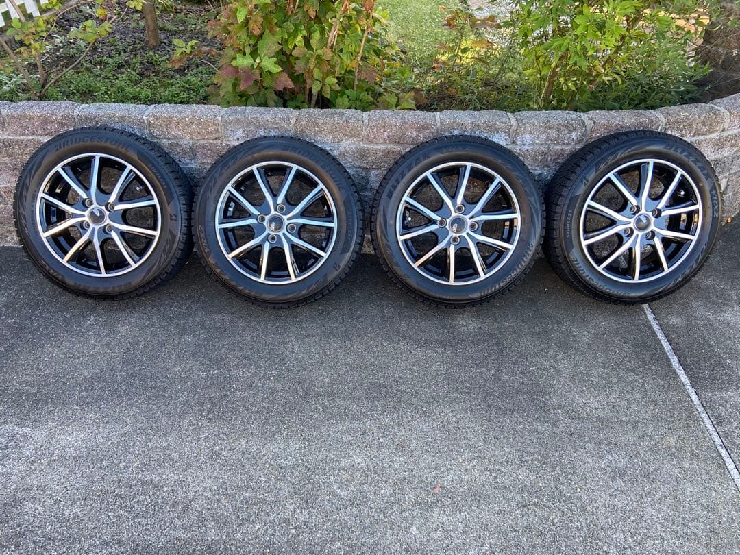 【ももがみ】ホイール付ブリザックVRX2♪155/65R14♪２本その①